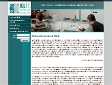 Tablet Screenshot of klic.cz
